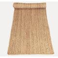Natural Handmade Jute Runner Rug 4x8 Boho Solid