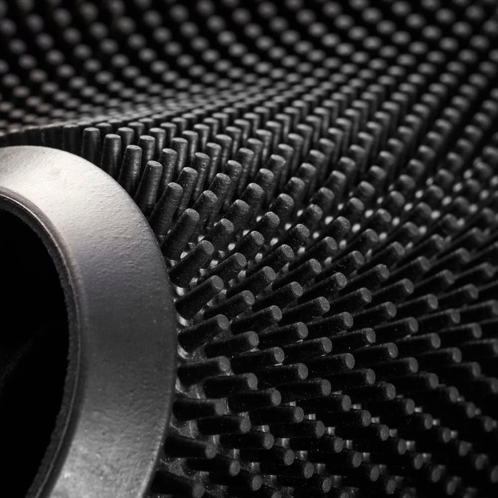 Plastics Black Shoe-Scraper Mat 36"x60"