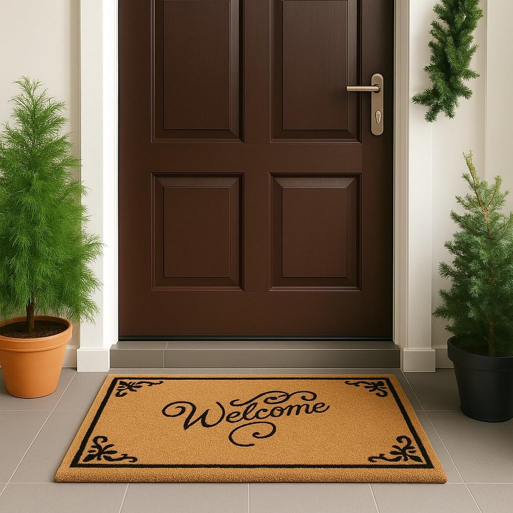 Natural Coco Coir Welcome Mat 17''x30''