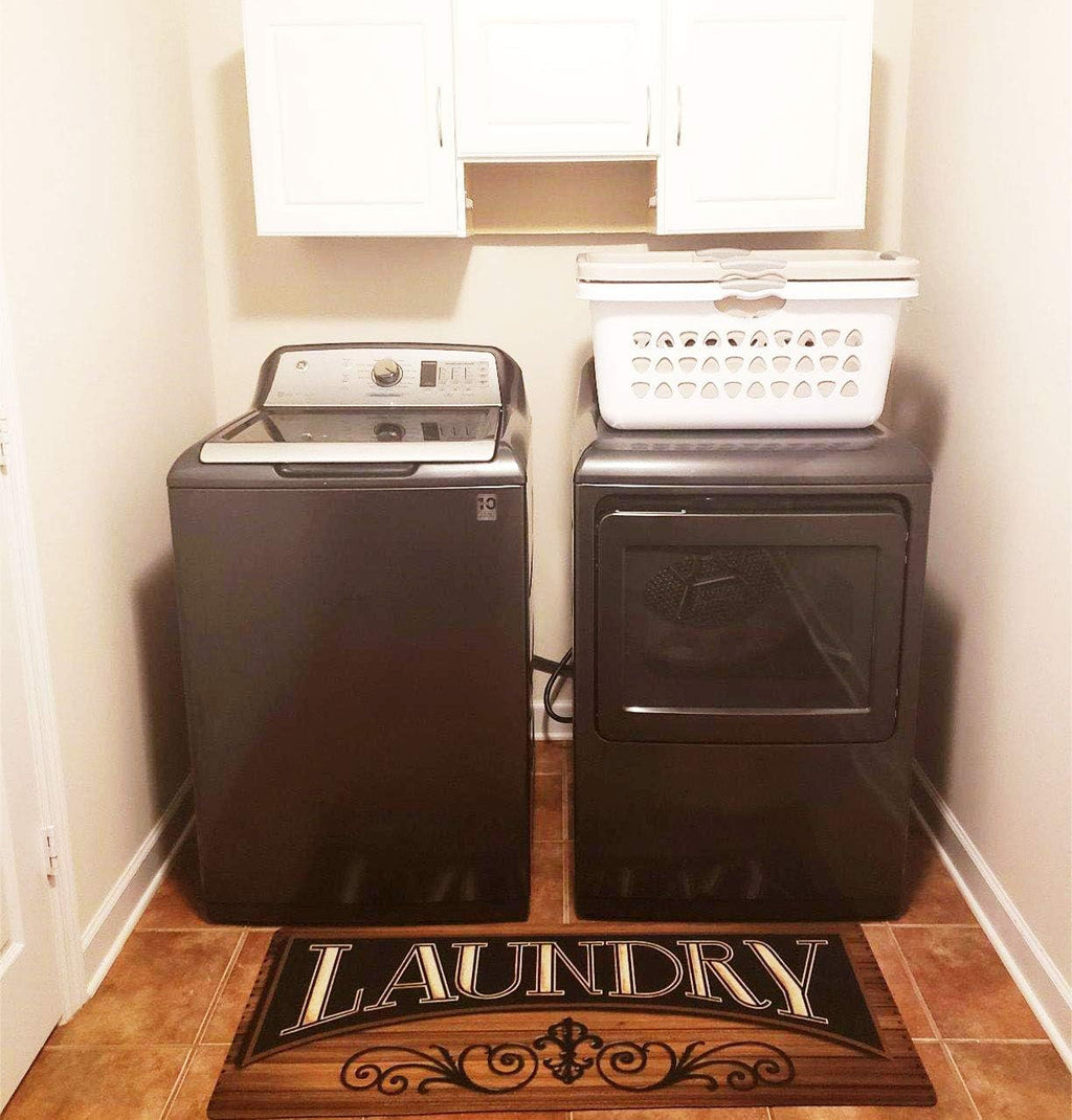 Vintage Non-Slip Laundry Rug 48''x20''