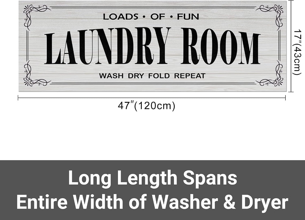 Grey Non Slip Washable Rug 17"x47"