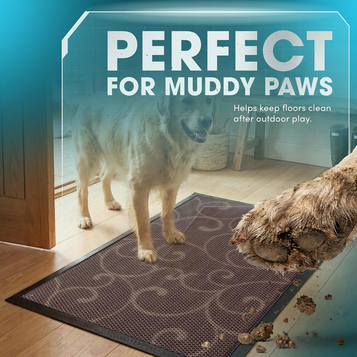 Terra Dog Mud Mat 36"x24" Waterproof