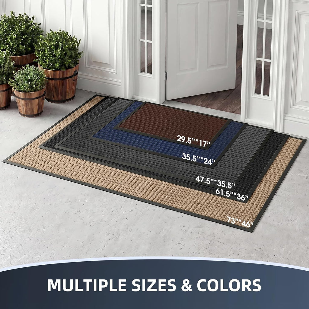 Heavy Duty Outdoor Doormat 29.5"x17"