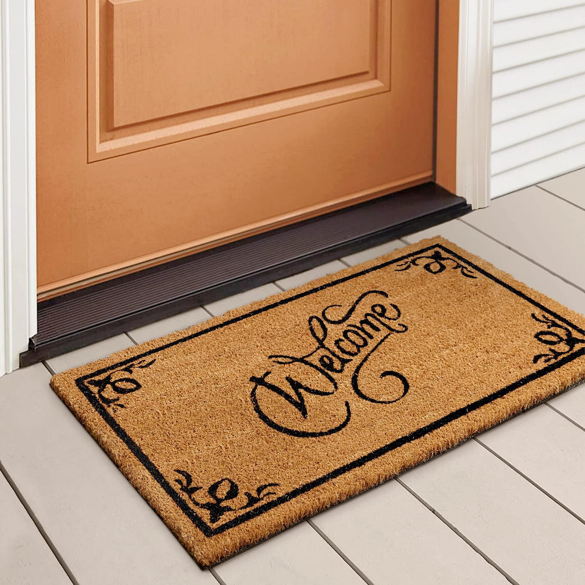 Natural Coco Coir Welcome Mat 17''x30''