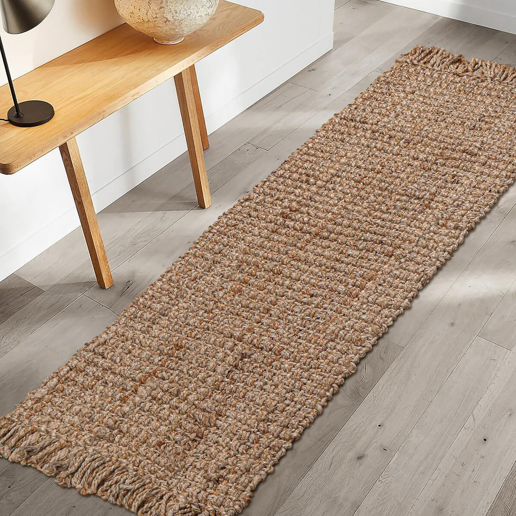 Natural Hand Woven Jute Runner 22x72