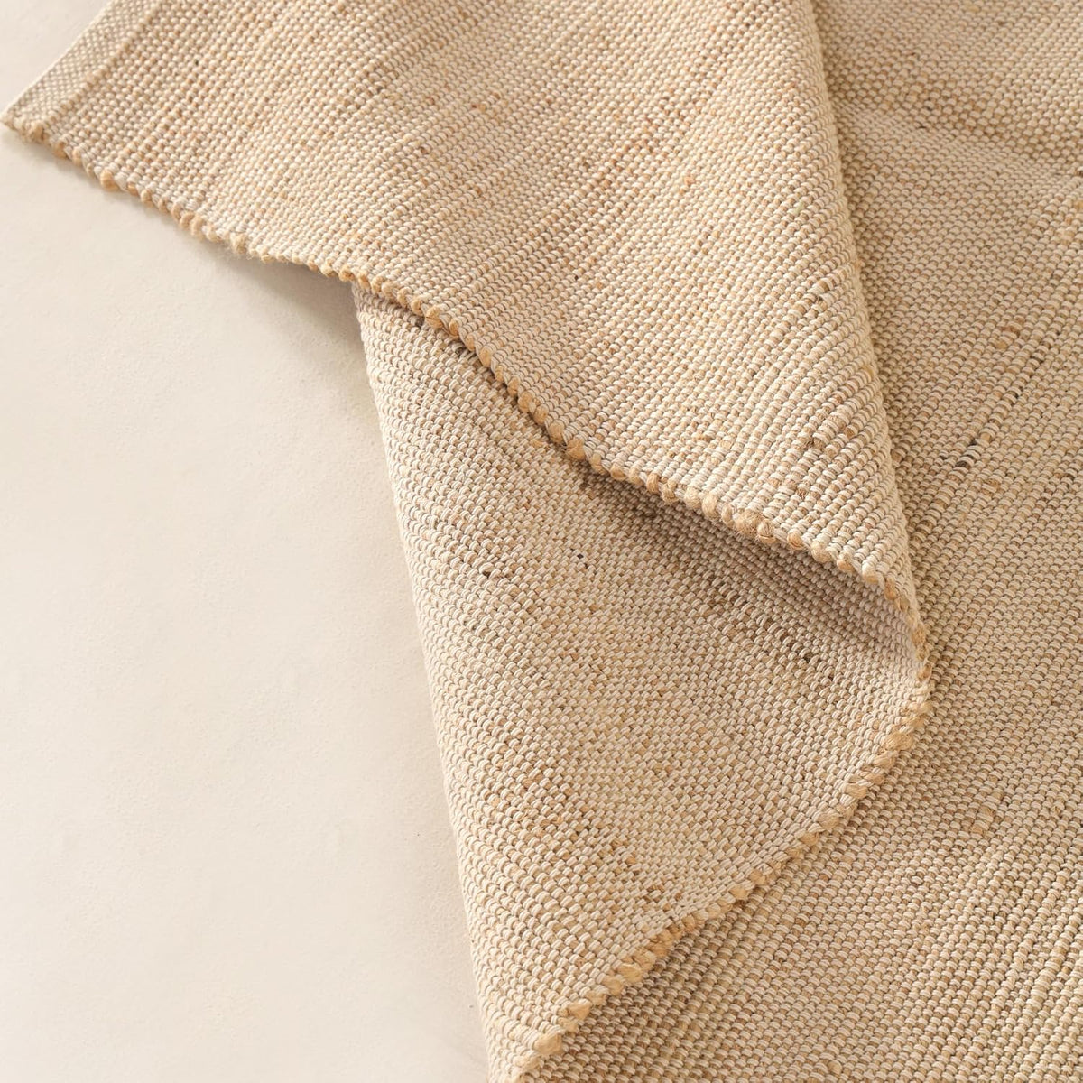Natural Cotton Jute Runner 2'x6' Braided Farmhouse